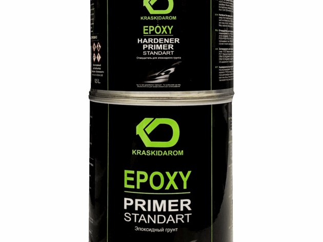 KRASKIDAROM Грунт эпоксидный Primer Epoxy 1.5 l. серый