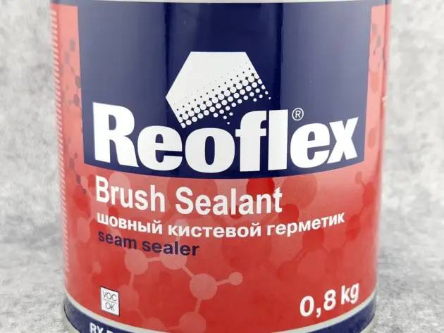 REOFLEX Герметик кузовной, шовный под кисть, 0,8 кг.