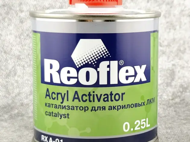 REOFLEX Катализатор для акриловых ЛКМ, ускоритель сушки, 250 мл.