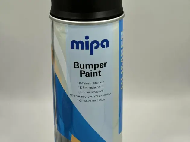 Mipa Краска для бампера Bumper Paint черная структурная 400 мл аэрозоль