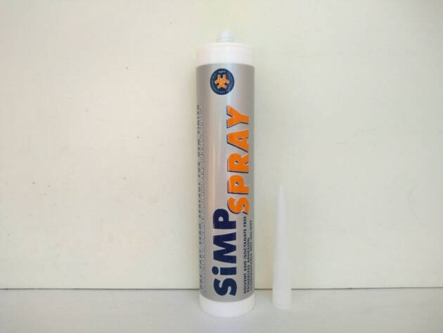 SPRAY-SIMP  герметик распыляемый, гибридный,  чёрный,  290мл