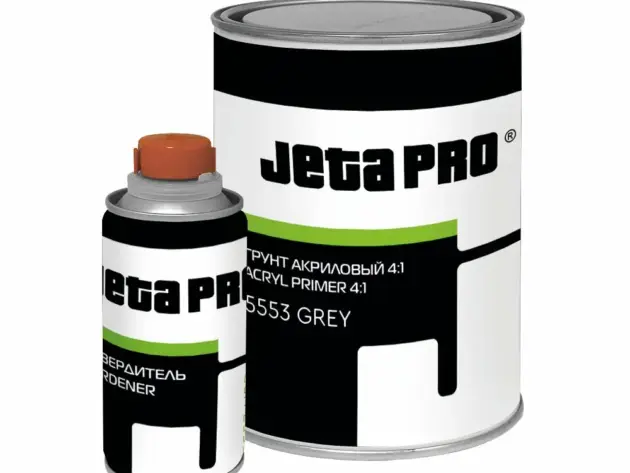 JETA PRO Грунт 5553 акриловый+отвердитель 0,8л+0,2л
